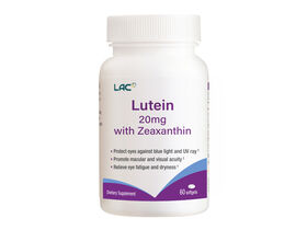 Lutein 20mg with Zeaxanthin 